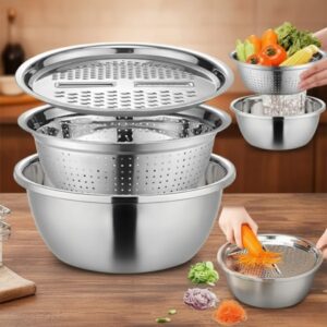 3-in-1 Multifunctional Stainless Steel Bowl Drain Set ( KD080 )